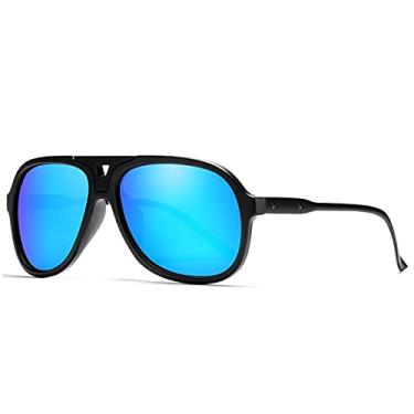 Imagem de Óculos de Sol Masculino KDEAM Design Clássico Piloto Aviador com Proteção uv400 Polarizado (C7)