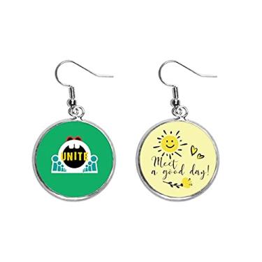 Imagem de Independent Unity Brinco de flor de sol Estados Unidos com gota de orelha