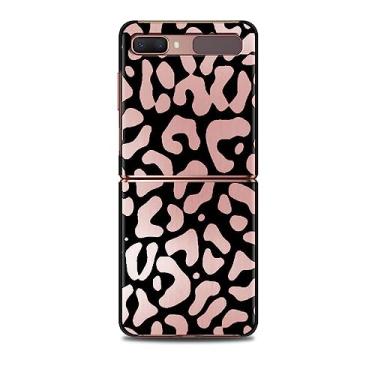 Imagem de Para samsung z flip z flip 3 z flip 4 5g capa de telefone celular shell celular rosa rosa bling imagem, b05, para z flip