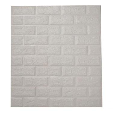 Imagem de Revestimento De Parede Tijolinho Em Placas Pvc C/25 Unids Decora