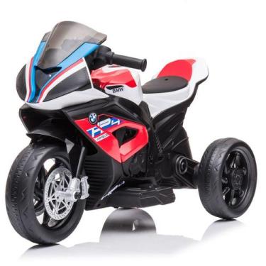 Imagem de Mini Moto Elétrica Infantil Motorizada Bmw Hp4 Zippy Toys