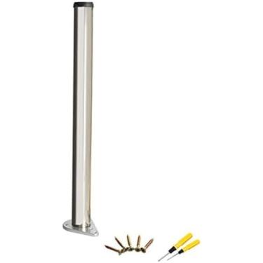 Imagem de Pernas De Mesa De Alumínio Pés De Suporte De Barra Pés De Gabinete Ajustáveis ​​pés De Suporte De Lado Único, Altura 60cm/80cm/100cm, Para Pés De Armário De Cozinha Varanda Pernas De Mesa Única,Pr