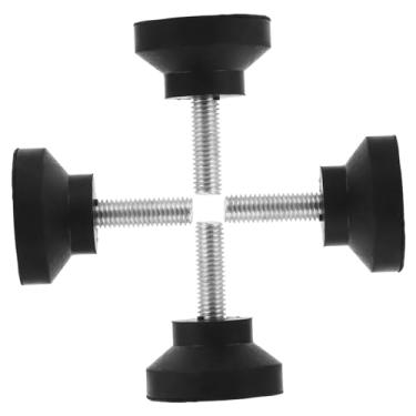 Imagem de Angoily 4 Unidades De Amortecedor De Borracha Pés Ajustáveis ​​Niveladores Pés De Mesa Parafuso Em Pés De Mesa Ajustáveis ​​Almofadas De Nivelamento De Máquina Pés Niveladores Niveladores