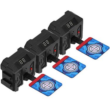 Imagem de Brinquedo de Tiro Ao Alvo de Pontuação Elétrica 3 Peças para Meninas e Meninos