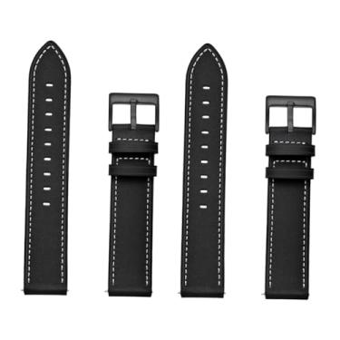 Imagem de UPKOCH 2 Unidades watch relogiio pulseira de substituição noir pulseira de couro banda de substituição de relógio bandas assistir acessórios pulseira de pulso Moda alça Edição Juvenil