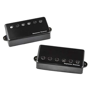 Imagem de Seymour Duncan Jeff Loomis Blackouts 6-String Humbucker Guitar Pickup Set Black