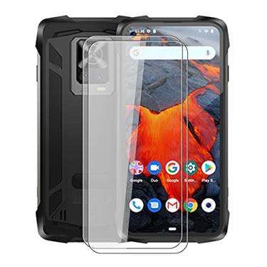 Imagem de HHUAN [2 peças] para Cubot King Kong 7 (6,4 polegadas), protetor de tela de vidro temperado de dureza 9H, antiarranhões, película protetora de vidro temperado sem bolhas para Cubot King Kong 7