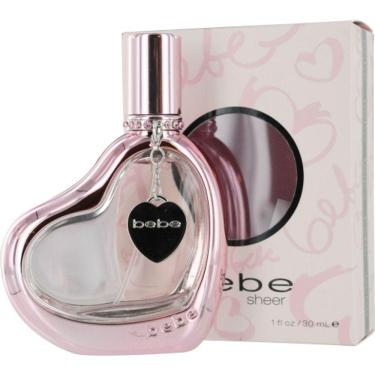 Imagem de Água de perfume Bebe Sheer em spray de 1 onça