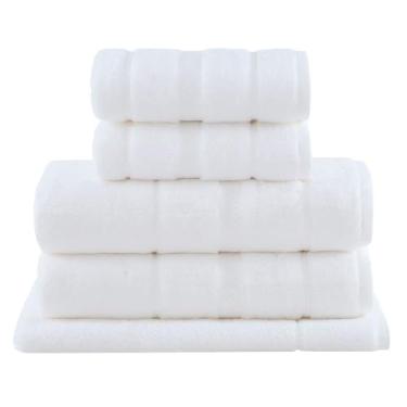 Imagem de Jogo de Toalhas Buddemeyer Vision Dual Air Banho Branco 5 peças