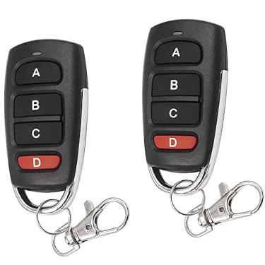 Imagem de Controle remoto universal para porta de garagem, controle remoto de 433,92 MHz para portão, chaveiro de controle remoto, portão elétrico de substituição para porta de garagem, chaveiro de controle