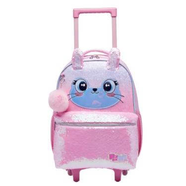 Imagem de Mochila de Rodinhas Pack Me Coelho Cute - Pacific