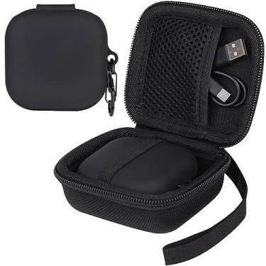Imagem de Aenllosi Capa rígida para fones de ouvido Bluetooth sem fio SHOKZ/AfterShokz OpenFit OpenFit, com capa de silicone antiarranhões de corpo inteiro para fones de ouvido SHOKZ Open Fit (preto, somente