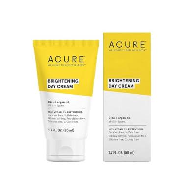 Imagem de ACURE Brightening Day Cream | 100% Vegan | For A Brighter Appearance | Cica & Argan Oil - Moisturizes, Fights Dullness & Improves Skin's Appearance | All Skin Types | 1.7 Fl Oz