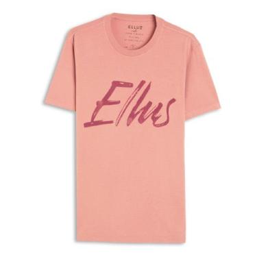 Imagem de Camiseta Ellus Fine Easa Maxi Classic Masculina Rosa