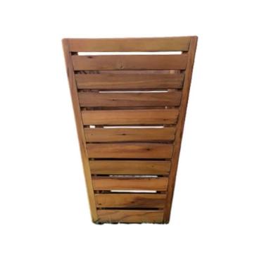 Imagem de Cachepot Cone 60 Cm Madeira Maciça Natural