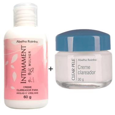 Imagem de Kit Creme Clareador Facial + Axila e Virilha - Abelha Rainha