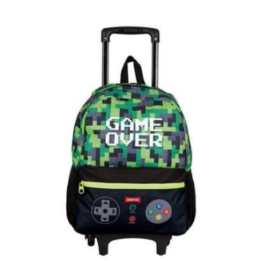 Imagem de Mochila de Rodinhas Sestini Game Plus Verde-Unissex