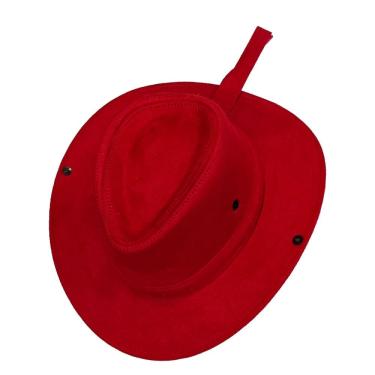 Imagem de Chapéu Country Infantil Rodeio Cowboy Boiadeira Camurça Moda