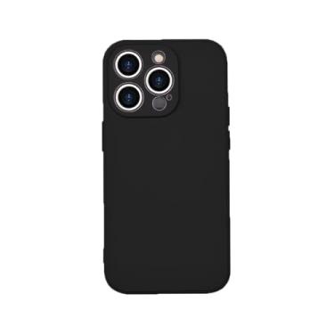 Imagem de Capa para iPhone 15 Pro Max: capa protetora completa de silicone líquido para Apple iPhone 15 Pro Max à prova de choque com recorte preciso Untra Thin (preto)