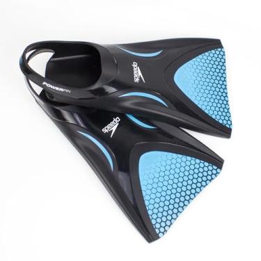 Imagem de Nadadeira Natação Speedo Power Fin Pé de Pato + Sacola drenante (Nadadeira P 34/36 BR)