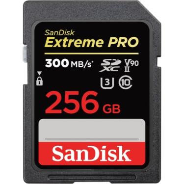 Imagem de Cartão SDXC SanDisk Extreme PRO 256GB - 300MB/s
