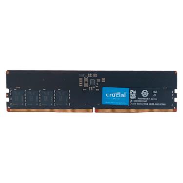 Imagem de Memória 16GB Crucial, DDR5, 4800MHz, CL40 - CB16GU4800