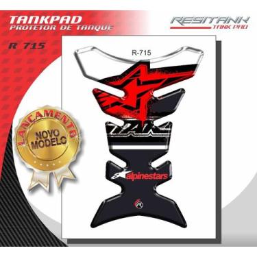 Imagem de Protetor De Tanque Alpinestar Para Titan / Honda - Resitank