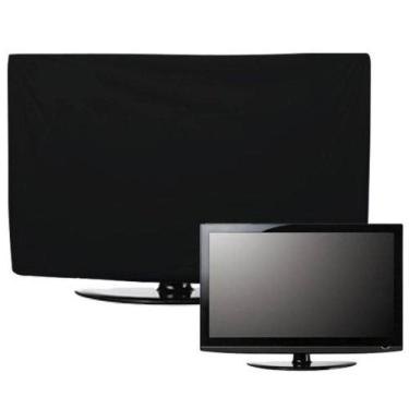 Imagem de Capa TV Led Lcd 39 e 40 Polegadas Abertura Traseira Preta - VIP CAPAS