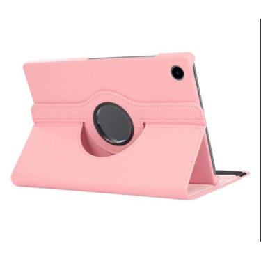 Imagem de Capa Giratória Rosa Para Tablet Samsung Galaxy Tab A8 10.5 - X200/ X20