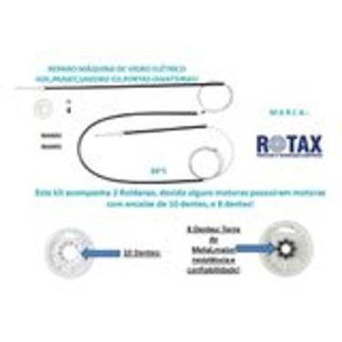 Imagem de 2 Reparo Elevador Máquina Vidro Elétrico original Gol, Parati, Saveiro