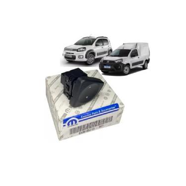 Imagem de Botão Vidro Elétrico Direito Fiat Novo Uno Fiorino - Fiat (mopar)