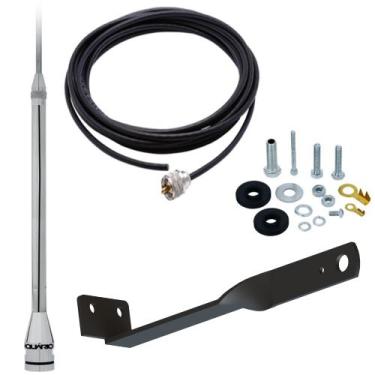 Imagem de Antena Móvel PX 2,70 Metros Marinox Alongador 60CM Pl-2003 Cabo 5,5 Me