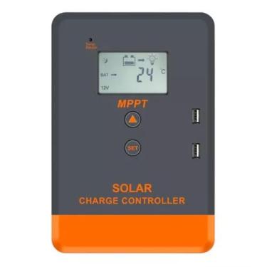 Imagem de Controlador De Carga Solar 100% Mppt 40a Energia Fotovoltaic - POWMR