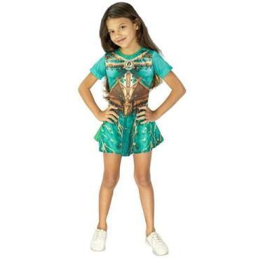 Imagem de Fantasia Jasmine Infantil Filme Aladdim - Fantasias Carol EF, P 2 - 4,