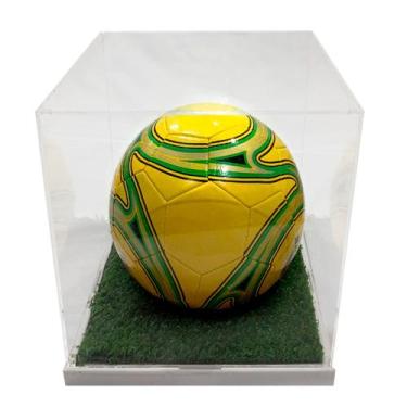 Imagem de Expositor para bola de futebol e society gramado 25x25x25 - 3mm - SB