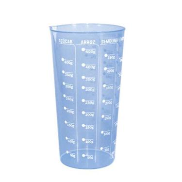 Imagem de Copo Dosador Graduado Medidor de 500ml Cores Para Escolher - Injetemp,
