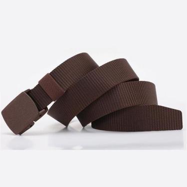 Imagem de Cinto Masculino Infantil Largo Moda Premium De Nylon Fivela Catraca Re