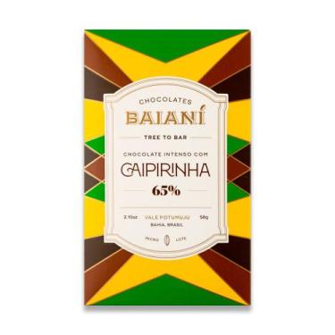 Imagem de Chocolate Intenso com Caipirinha 65% Baianí 58g