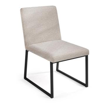 Imagem de Cadeira Tulipa em Aço Carbono Preto - Drop mobiliário