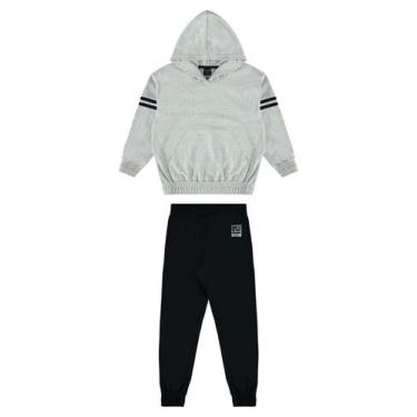 Imagem de Conjunto Blusão e Calça em Moletom Infantil Menino Guloseima, 1