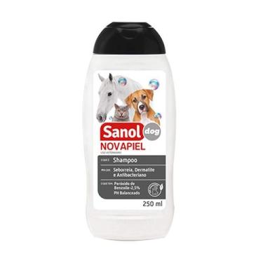 Imagem de Shampoo Sanol Novapiel para Cachorro e Gatos - 250ml - Sanol Dog
