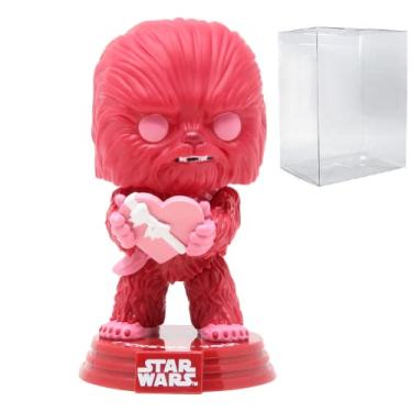 Imagem de Star Wars: Valentines - Cupido Chewbacca Funko Pop! Boneco de vinil (embalado com capa protetora Pop Box compatível: