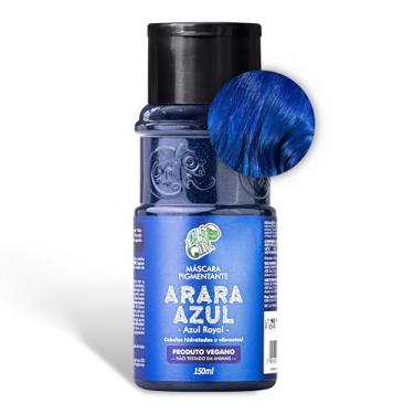 Imagem de Kamaleão Color – Máscara Pigmentante Semi-Permanente, Arara Azul - Cores Vibrantes e Hidratação Intensa – Low Poo, Vegano, Cruelty Free – 150ml