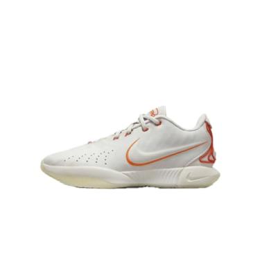 Imagem de Nike Tênis masculino Lebron XXI, Osso claro/leite de coco/avermelhado escuro, 40