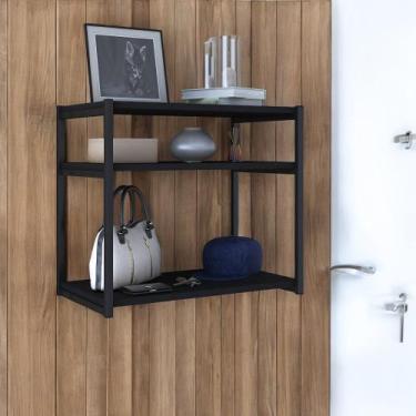 Imagem de Suportes Estilo Industrial P Microondas Até 36l Envio Já - D+MOB , pre