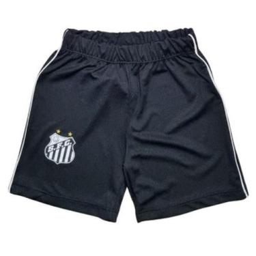Imagem de Shorts Infantil Santos Oficial (1 a 14 Anos) - Revedor, Tam 1