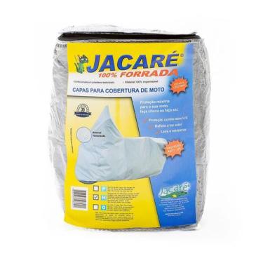 Imagem de Capa de Cobrir Moto Jacaré 100% Forrada - M - BEZI