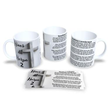 Imagem de Caneca de Porcelana Personalizadas Hinos da Harpa Cristã  - Estampa Su