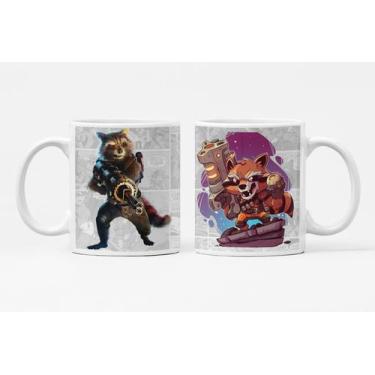 Imagem de Caneca Rocket Raccoon - Like Geek