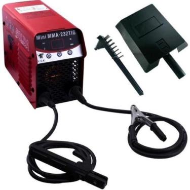 Imagem de Maquina de solda Inversora Mini MMA 232 TIG 220V USK-1396